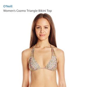 NWT O’Neill Cosmo swim bikini top L
